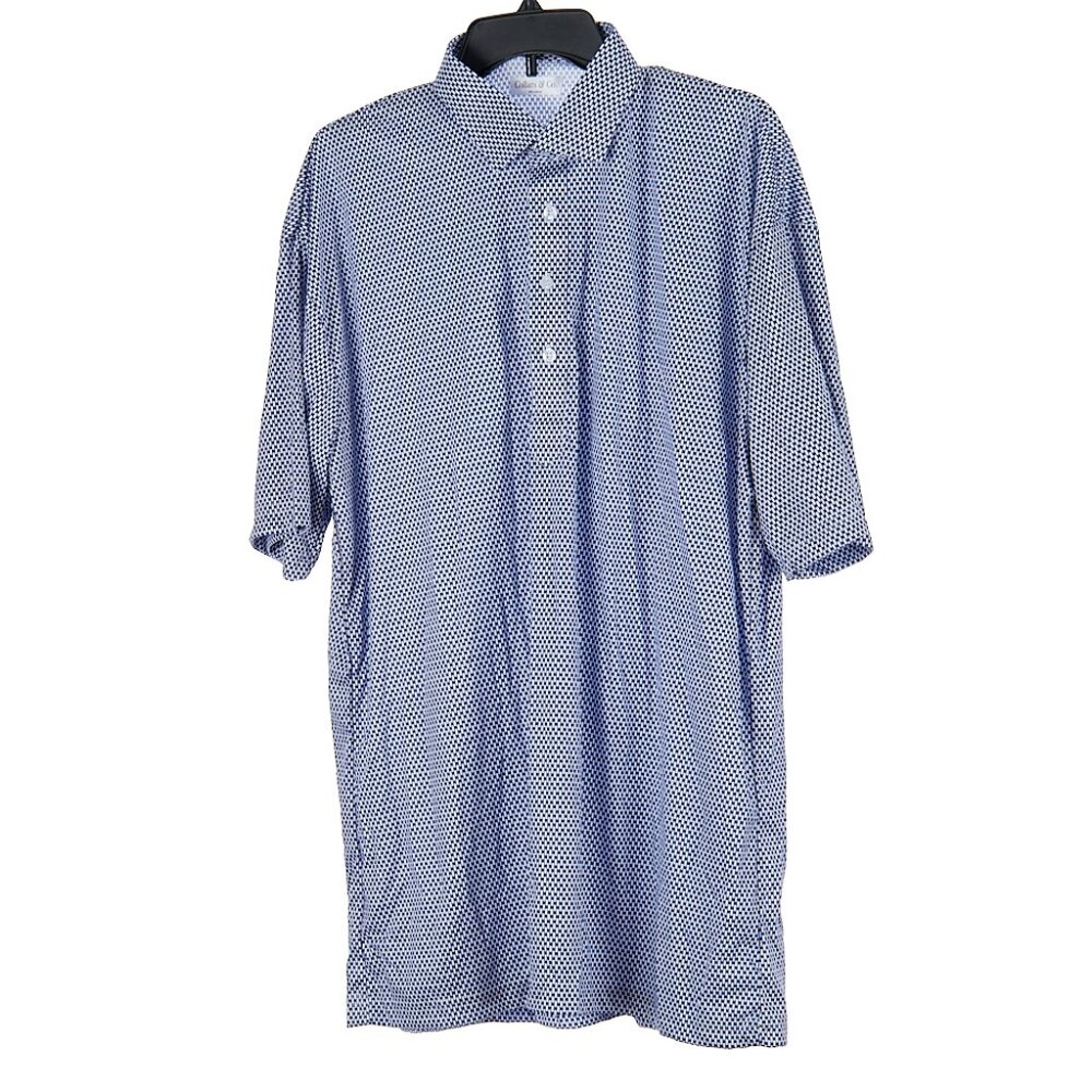 Collars & Co Vantage Blue Dress Collar Polo Men's 2XL NWOT